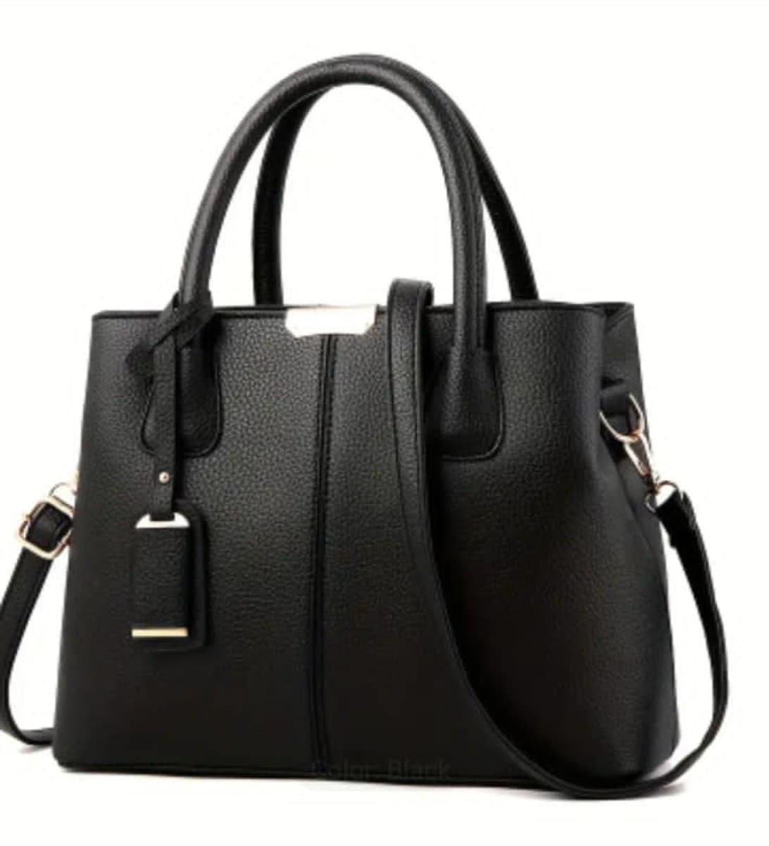 Sac à Main Cuir Noir Prestige